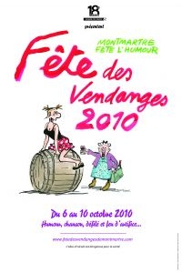 Fête des Vendanges Paris Montmartre 6 au 10 octobre