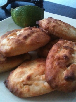 Biscuits noix de coco banane citron vert