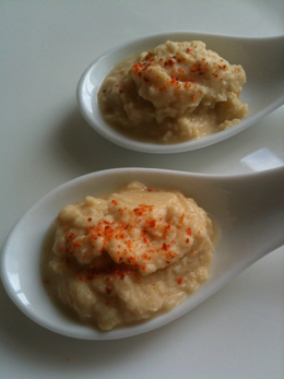 Purée de pois chiches citron paprika2