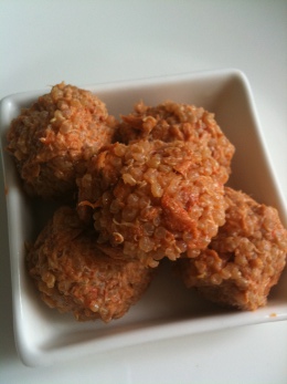 Boulettes thon quinoa