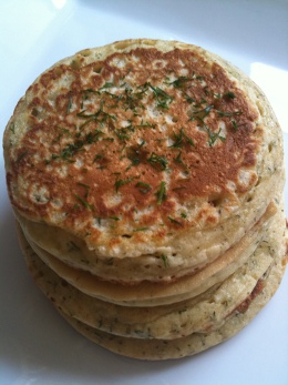 Blinis aneth