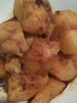 Curry pommes de terre