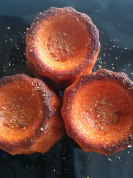 Cannelés apero tomate ail cumin