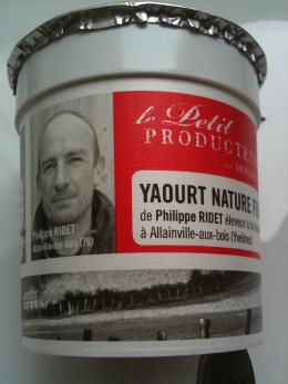 Yaourt le Petit Producteur Philippe Ridet Ferme du pot au Lait Yvelines 