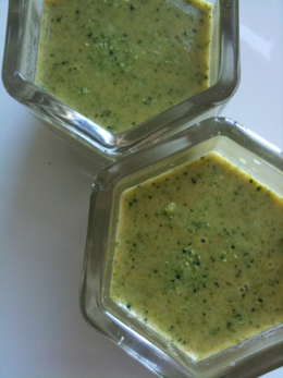 Soupe brocolis curry