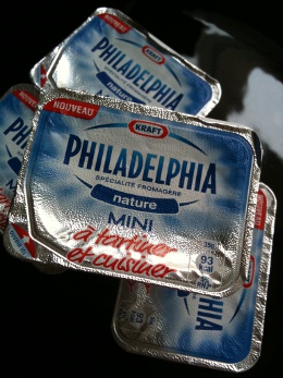 Cream cheese Philadelphia portion 35g