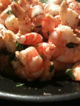 Crevettes gingembre piment