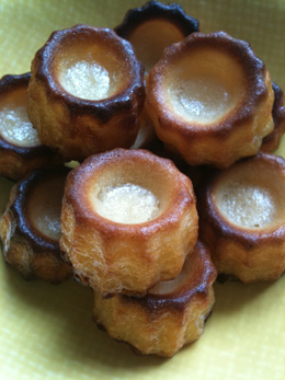 Mini cannelés pommes Cognac