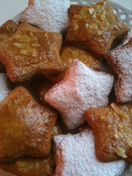 Etoiles cannelle amandes