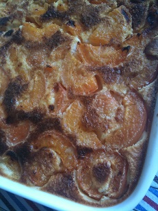 Clafoutis abricots miel