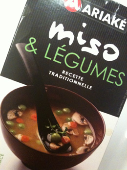 Miso soupe ariake